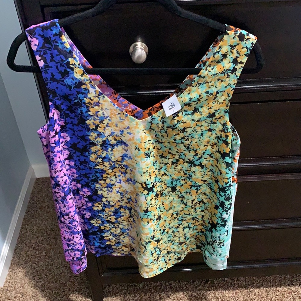 Cabi Wraparound blouse.